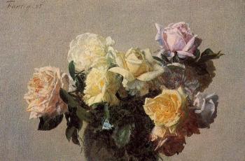 Henri Fantin-Latour : Roses XIII